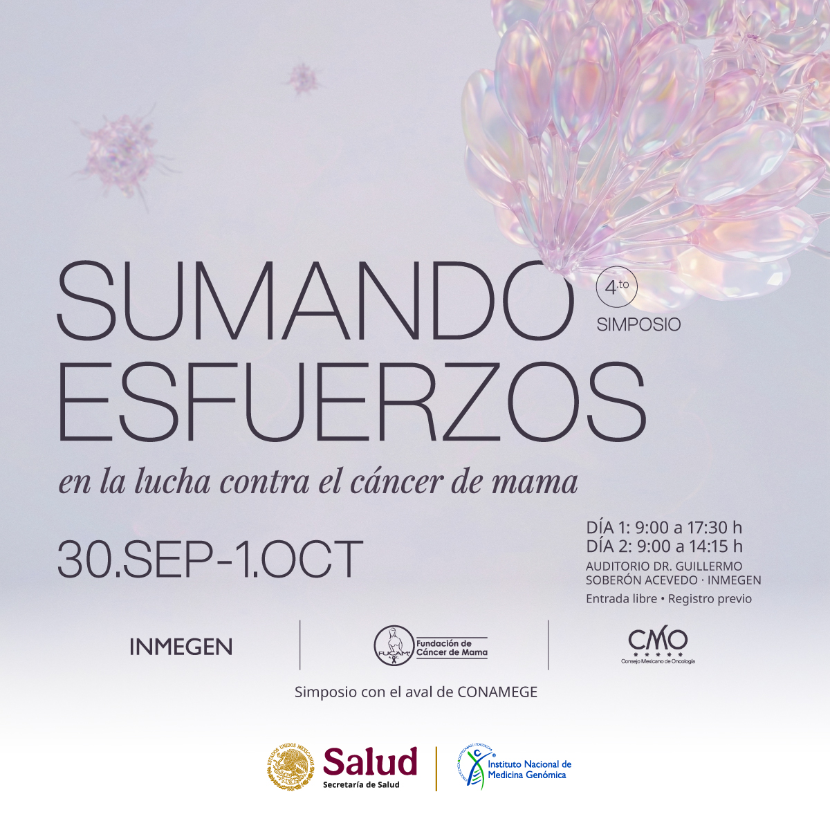4.° Simposio Sumando esfuerzos en la lucha contra el cáncer de mama