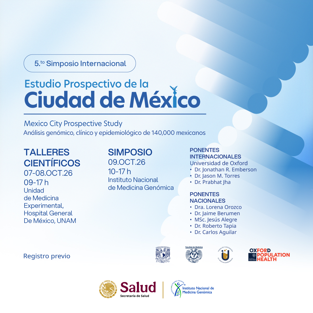 5.° Simposio Internacional sobre el Estudio Prospectivo de la Ciudad de México
