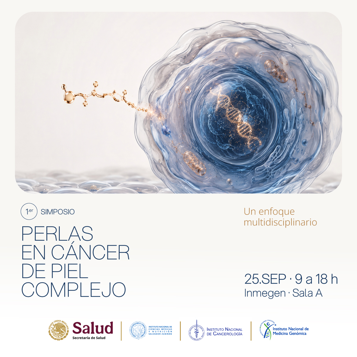 1.er Simposio Perlas en Cáncer de Piel Complejo