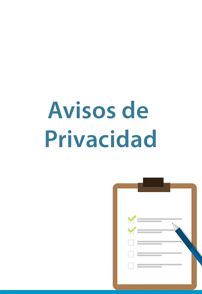 Avisos de privacidad