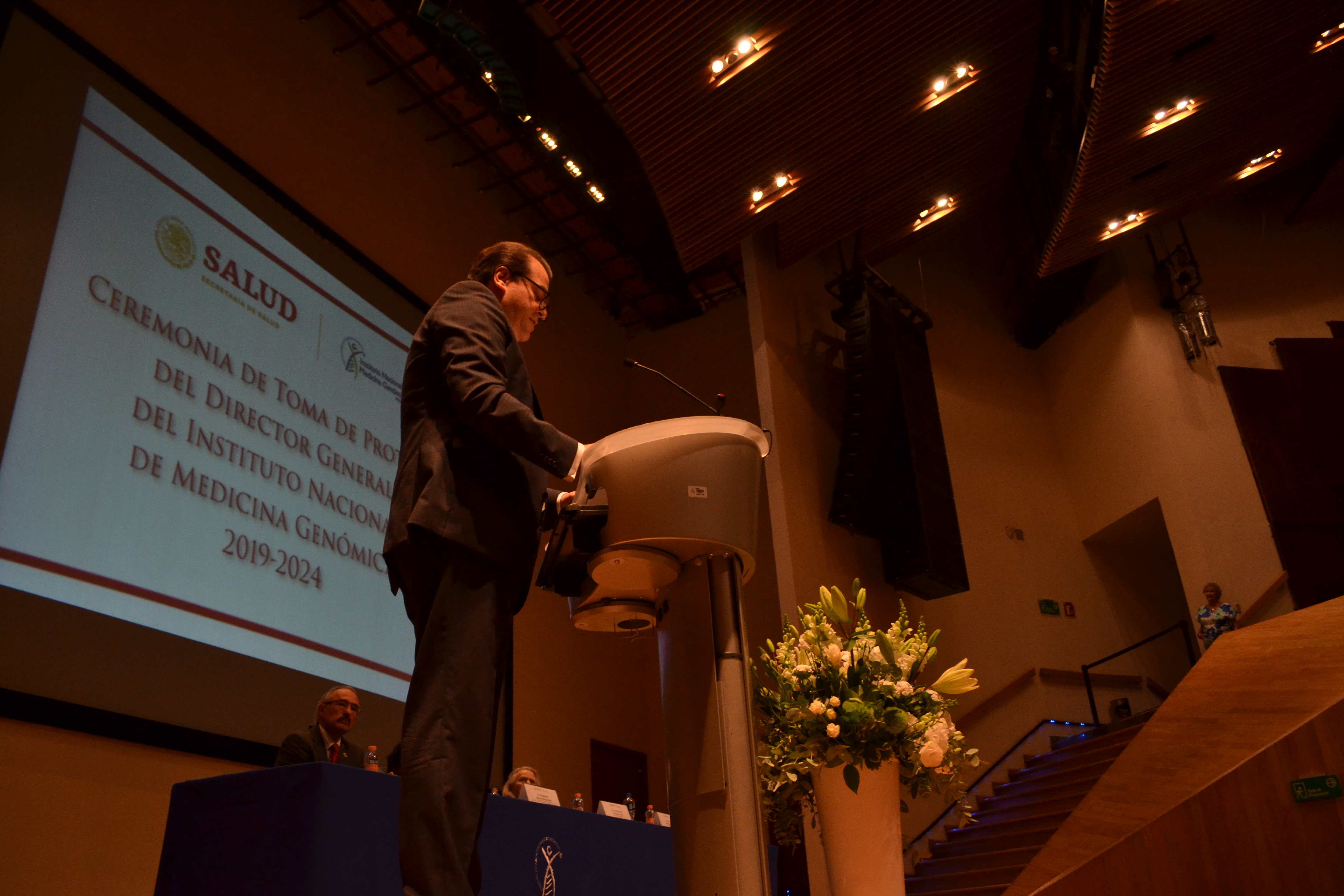 Toma posesión Luis Alonso Herrera Montalvo, como director general del Instituto Nacional de Medicina Genómica