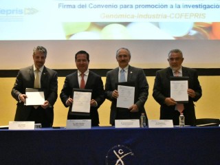 Firman convenio de colaboración de triple hélice