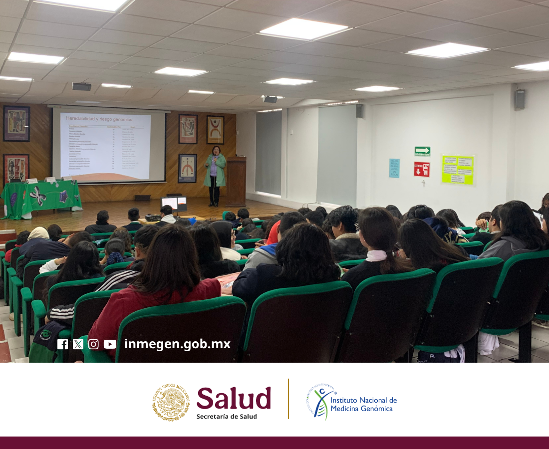 Rally Genómico: el INMEGEN en tu escuela: iniciativa para acercar a las y los jóvenes a la investigación científica