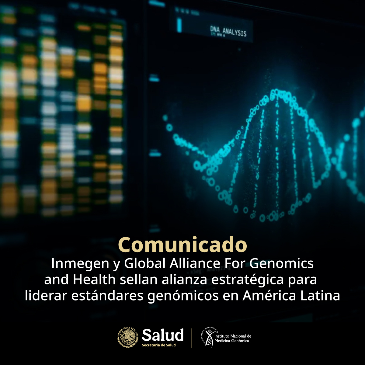 Inmegen y Global Alliance For Genomics and Health sellan alianza estratégica para liderar estándares genómicos en América Latina
