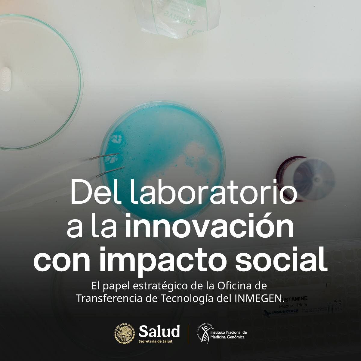 Del laboratorio a la innovación con impacto social: el papel estratégico de la Oficina de Transferencia de Tecnología del INMEGEN