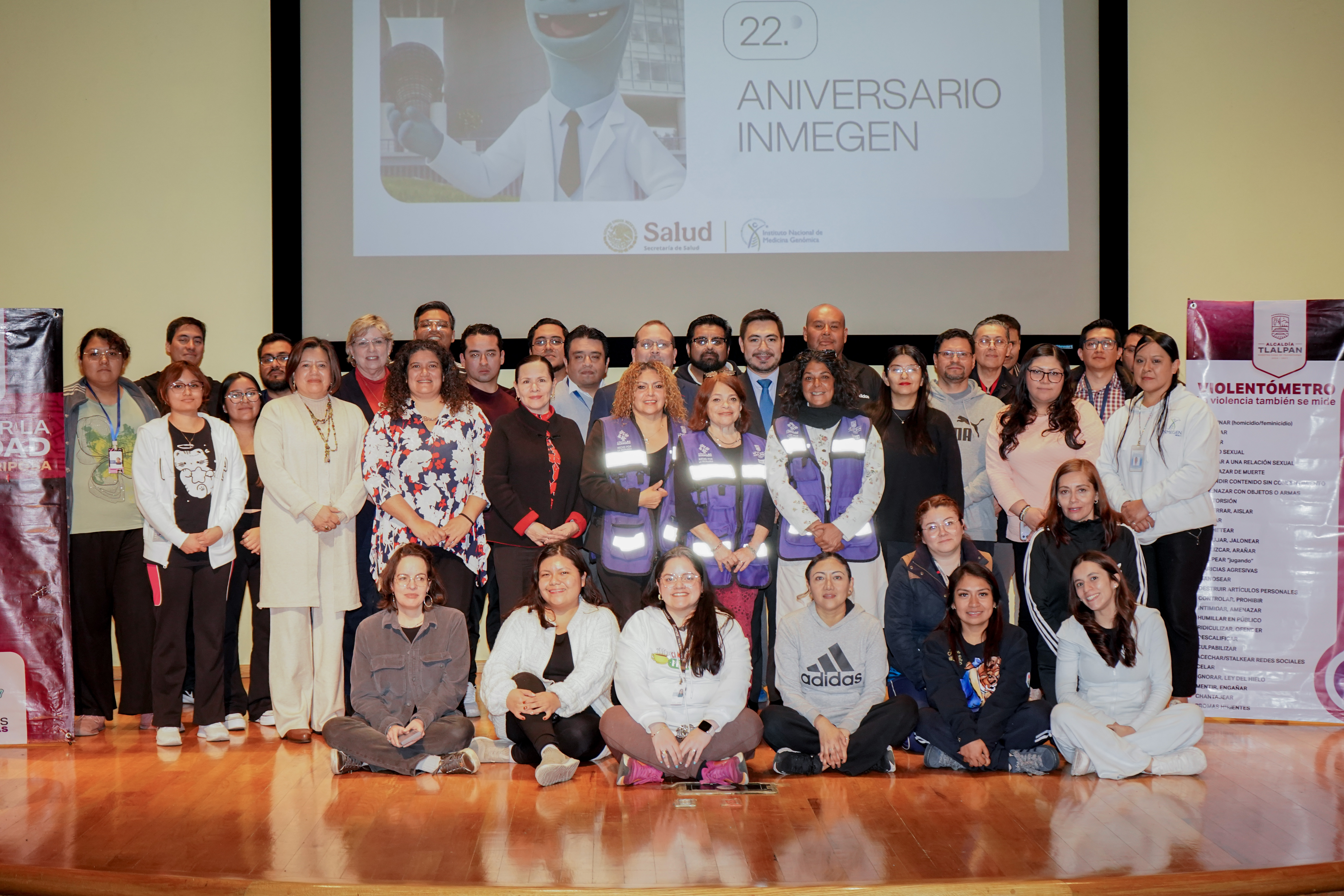 El INMEGEN se convierte en el primer Instituto Nacional de Salud en albergar un «Círculo Mariposa» para la prevención de la violencia de género